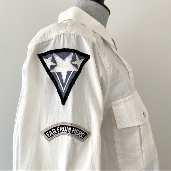 🎖All Saints Patch Military Shirt🎖 - Picture 7 of 11